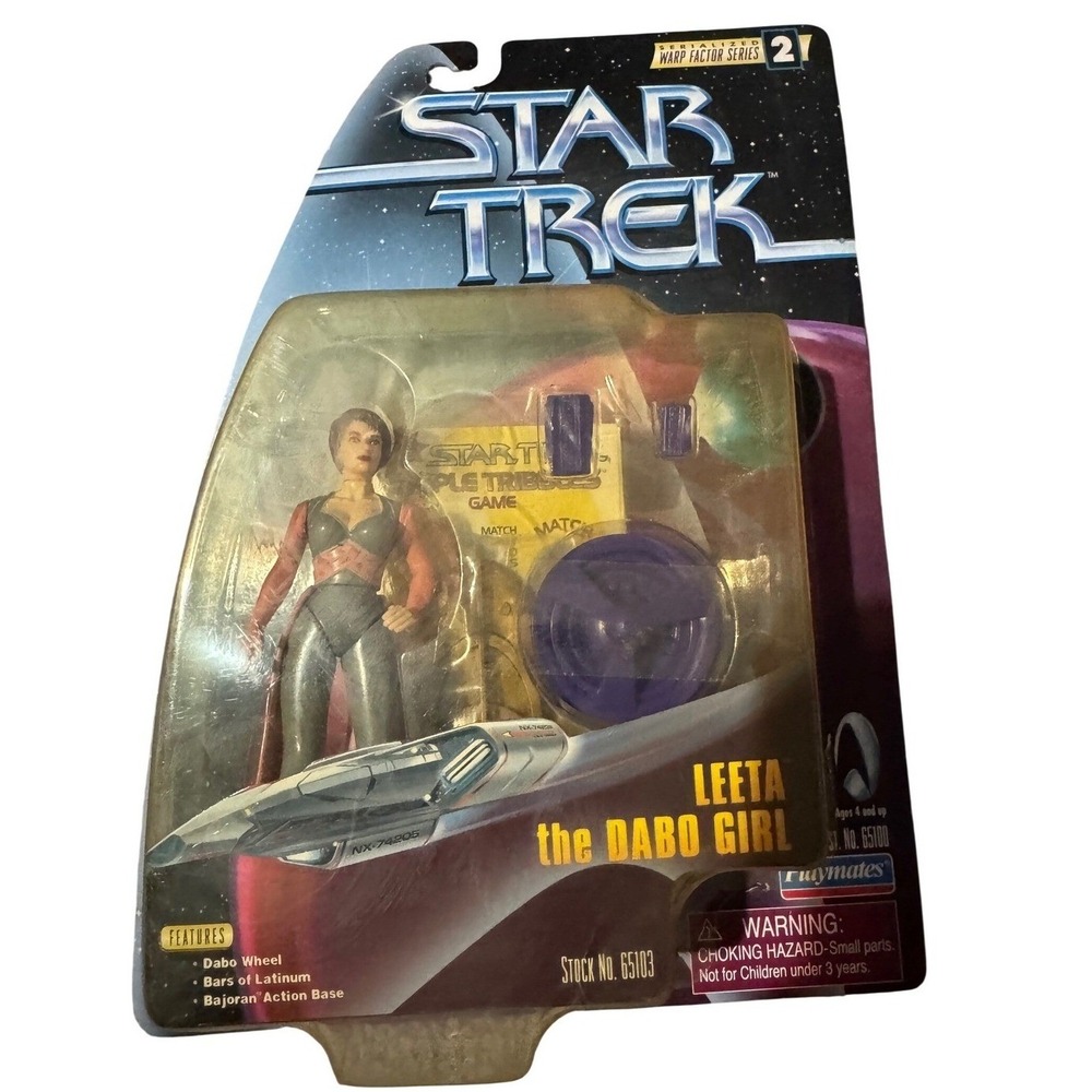Playmates Star Trek DS9 Leeta the Dabo Girl Warp Factor Series 2 Figure 65103